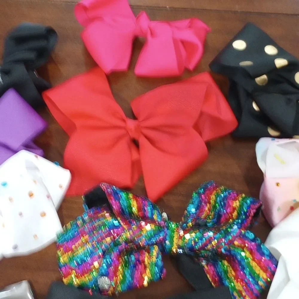 Jojo Siwa & Boutique Hair Bow Collection With Bracelet - Set of 12 Bows!